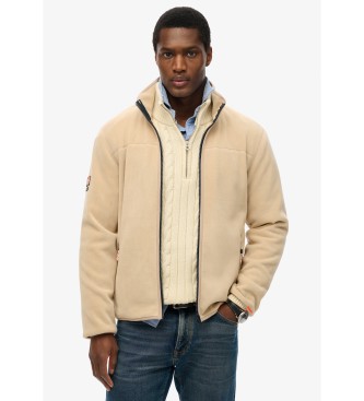 Superdry Fodera in pile beige attivo