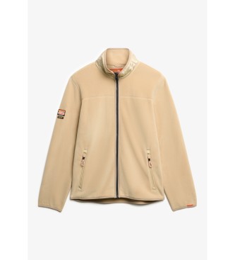 Superdry Fodera in pile beige attivo