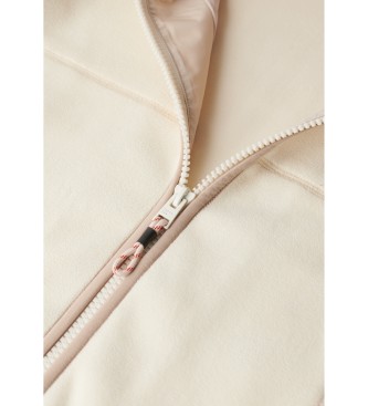 Superdry Active Full-Zip Fleece-Futter wei