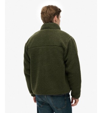 Superdry Polar Vintage Retro Full zielony