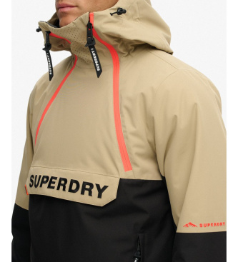 Superdry Freestyle Overhead Jacke beige