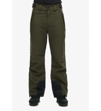 Superdry Long ski trousers Freestyle Core green