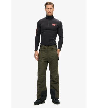 Superdry Long ski trousers Freestyle Core green