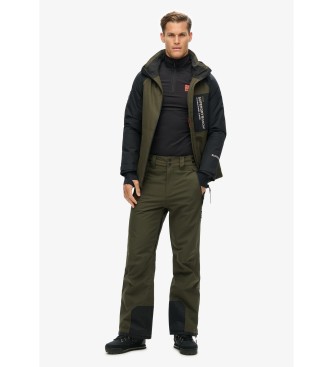 Superdry Long ski trousers Freestyle Core green