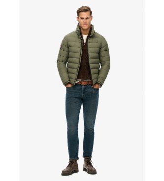 Superdry Fuji Emb Wattierte Jacke grn