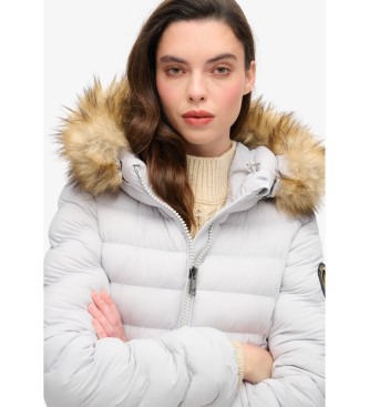 Superdry Abrigo Fuji Medio gris