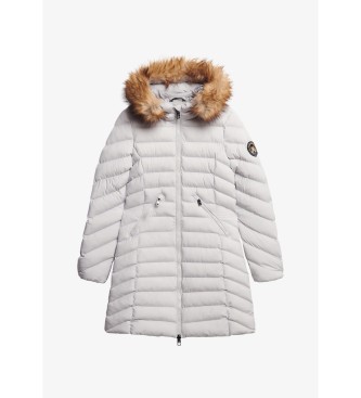 Superdry Abrigo Fuji Medio gris