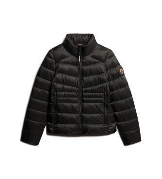 Superdry Fuji quilted jacket black