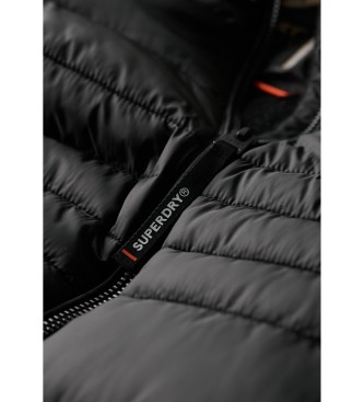 Superdry Fuji quilted jacket black