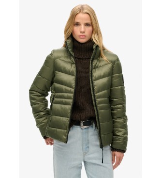 Superdry Prešita jakna Fuji green