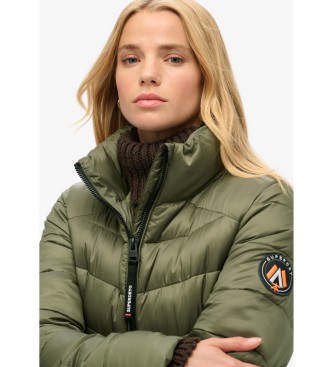 Superdry Prešita jakna Fuji green