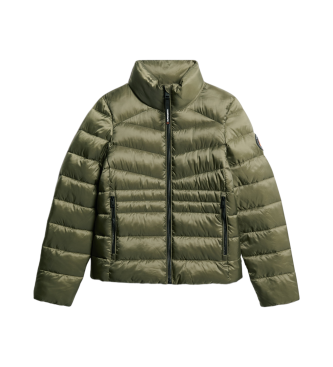 Superdry Quilted jacket Fuji green