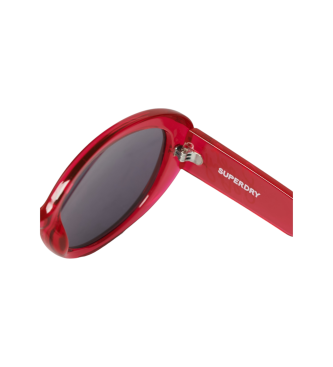 Superdry Bug-eye solglasgon extra stora SDR rosa