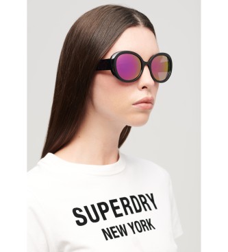 Superdry culos de sol Bug-eye extra grandes SDR preto