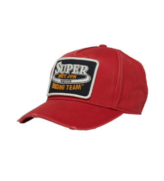 Superdry Grafik Trucker Cap rot