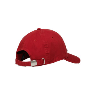 Superdry Graficzna czapka z daszkiem czerwona