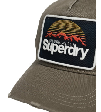 Superdry Pet Grafisch groen