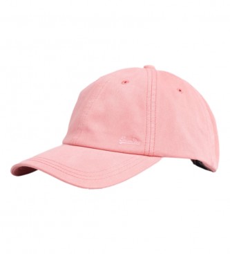 Superdry Cappellino rosa Vintage Logo