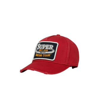 Superdry Grafisk truckerkasket rd