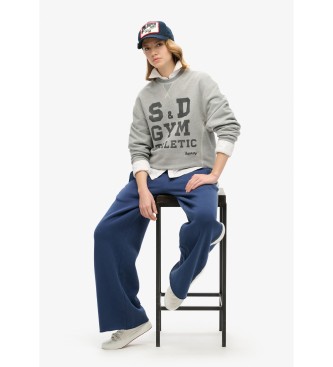 Superdry Cappellino da camionista con grafica blu scuro