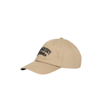 Superdry Baseballkeps med beige grafik