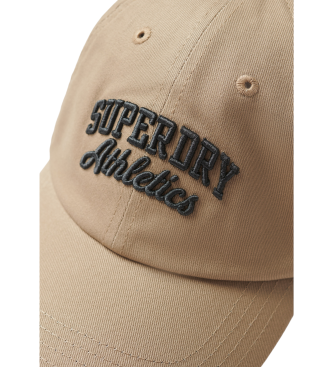 Superdry Baseballpet met beige afbeelding