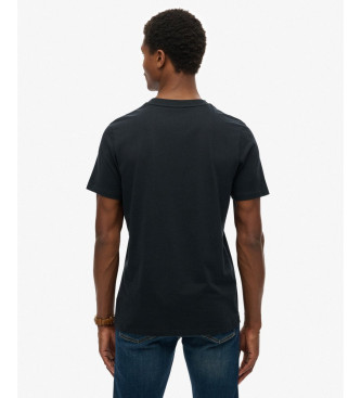 Superdry Great Outdoors Emb Entspanntes T-shirt navy