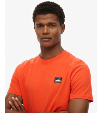 Superdry Great Outdoors T-shirt Emb Entspannt rot