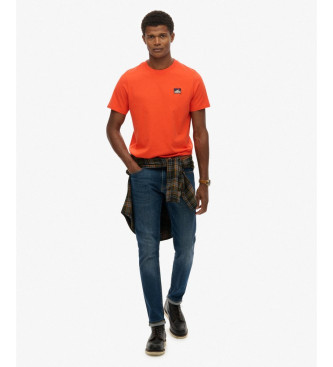 Superdry Great Outdoors T-shirt Emb Entspannt rot