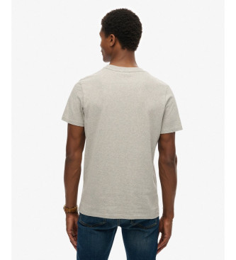 Superdry Koszulka Great Outdoors Emb Relaxed w kolorze szarym