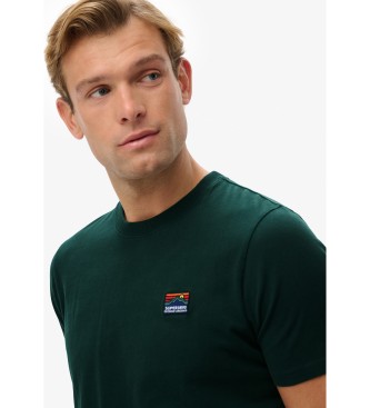 Superdry Great Outdoors Emb Relaxed T-shirt groen