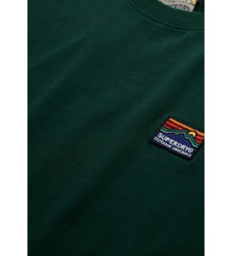 Superdry Great Outdoors Emb Relaxed T-shirt groen
