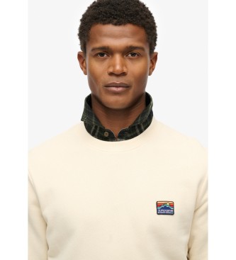Superdry Great Outdoors beige sweatshirt