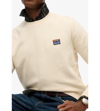 Superdry Great Outdoors beige sweatshirt