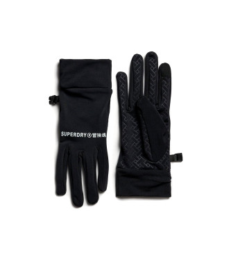 Superdry Smučarske rokavice črne