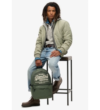 Superdry Plecak Heritage Montana   zielony