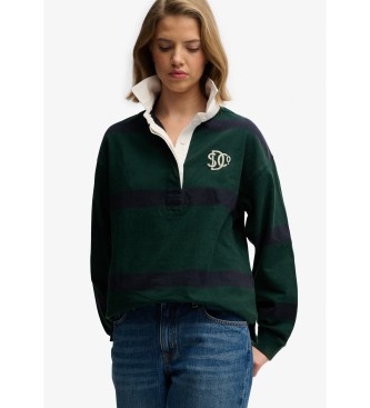 Superdry Polo vert Heritage Rugby
