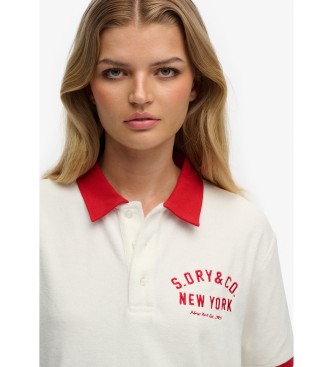 Superdry Polo beige Heritage Terry