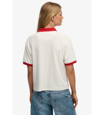 Superdry Polo beige Heritage Terry