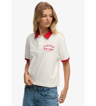 Superdry Polo beige Heritage Terry