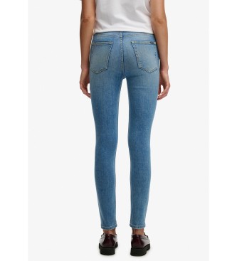 Superdry High Rise Skinny blue jeans