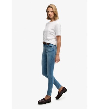 Superdry High Rise Skinny blue jeans