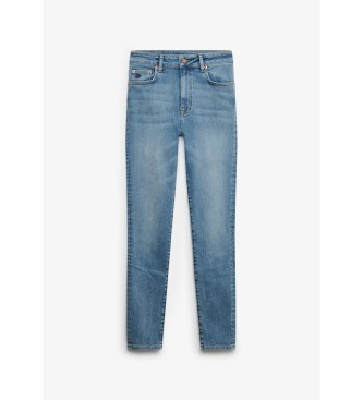 Superdry High Rise Skinny blue jeans