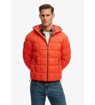 Superdry Veste Fuji Lite Box Quilt orange