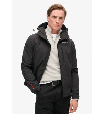 Superdry Chaqueta Ripstop Softshell Trekker negro