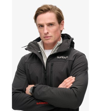 Superdry Chaqueta Ripstop Softshell Trekker negro