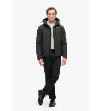 Superdry Chaqueta Ripstop Softshell Trekker negro