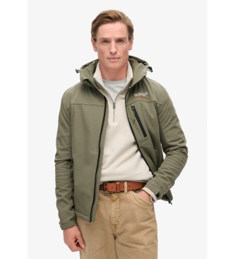 Superdry Chaqueta Ripstop Softshell Trekker verde