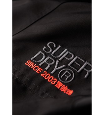 Superdry Kurtka wiatrówka Ultimate Emb czarna