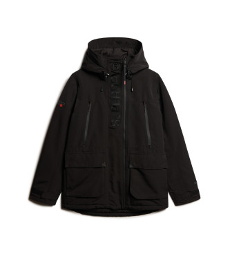 Superdry Ultimate Emb Windbreaker Jacket sort